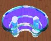 blue jelly bean table