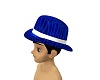 Blue Derby Hat