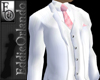 EO Wht/Pink 3Piece Suit