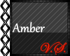 ~V~ Amber Headsign