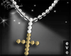 (E.) Diamond/Gold Cross