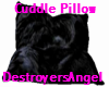 DA Blk Cuddle Me Pillow