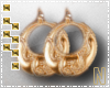 N. Vintage {Gld} Hoops