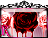 *R* Rose Border Sticker