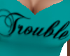 teal trouble dress