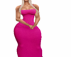 sexy long dress pink