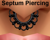 Black Septum Piercing