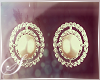 Diamond/Pearl Earring I