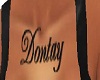 Dontay chest tattoo