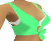 Green Top With Bow