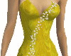 (B4) Gold Diamond Dress