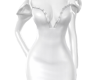 cK Shiny Dress White