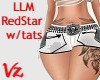 LLM Wht Star Shorts Tats
