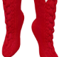Red Long Socks