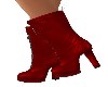 RED LEATHER BOOTS
