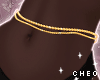 𝓒.MAUVE belly chain