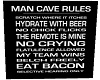 Man Cave Rules