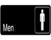 ~M~ Men bathroom sign