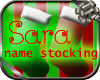 Christmas Stocking Sara
