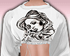 Sweater Crop Skull