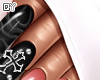 Black Y2K Nails XL