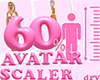 60% Avatar Scaler