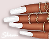 $ Cute Nails White