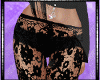 [R] Lace Flare Black