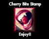 *LMB* Cherry Bite Stamp