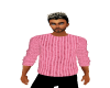 Pink Knit Sweater (M)