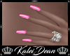 ~K Sldr Nails Pink