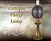 AntIque Fancy Lamp BluMx