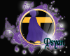 PsY Raven Purple Cloak