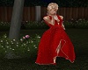 Red Hot Silk Gown