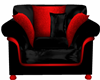 Red/Blk Lounge Chair