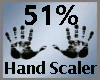 Hand Scale 51% M