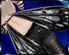 Folded Silver Moth Wings
