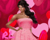 Pink Vday Hearts Dress