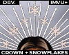 ! DRV. snowflake crown