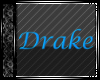 Neon Blue Drake Sign