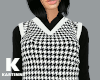 Patterned Knit Sweater