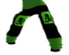 Green juggalo sweats