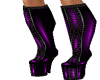 Purple Gothic boots