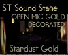 ST Open Mic GoldStardust