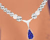(V)Sapphire necklace
