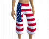 American Flag Short