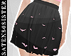 *S* Bats | Black Skirt