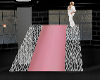 wedding pink walkway rug
