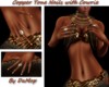 DaMop~Copper Cowry Nails