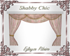 Shabby chic curtain